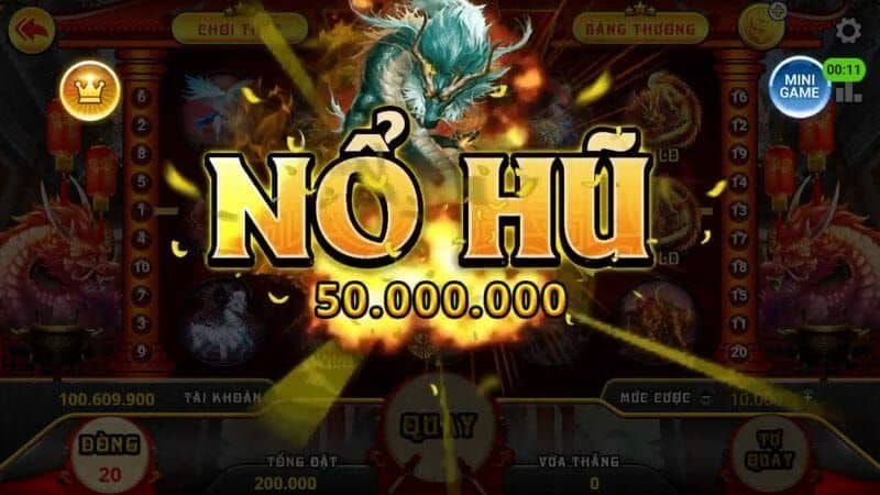 Cổng game triển khai đa dạng game nổ hũ ấn tượng gửi đến người chơi