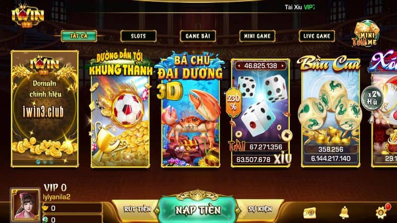 Kho game khổng lồ chỉ có ở Iwin