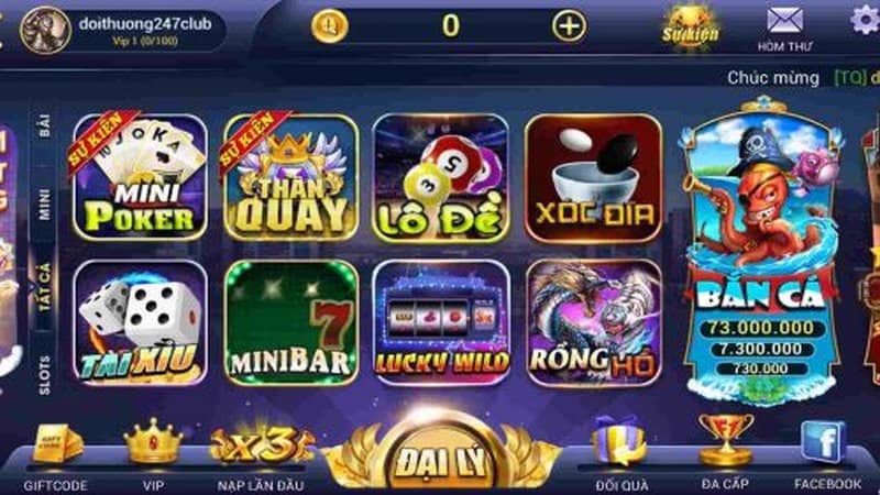 Khi tải game nổ hũ thần quay 247 bạn sẽ có trải nghiệm thú vị