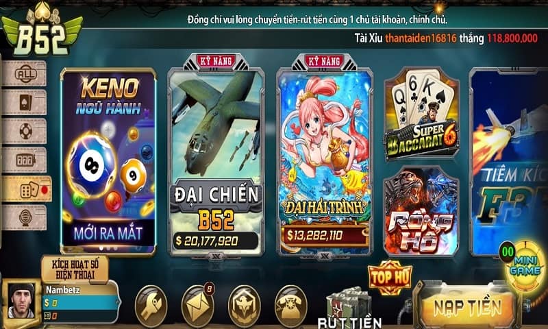 B52 game bài đổi thưởng