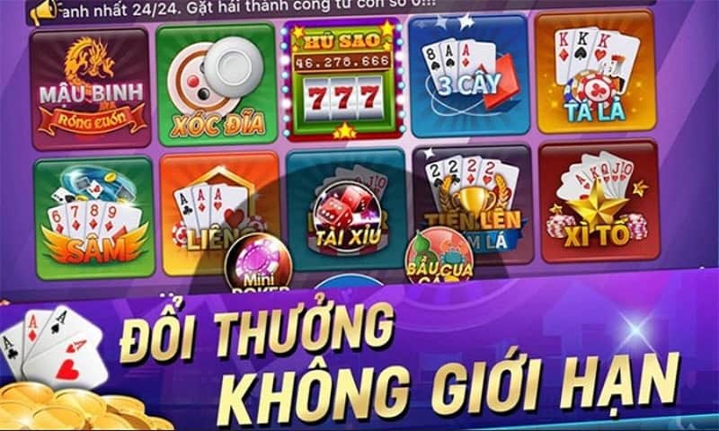 Game bài tgbco đổi thưởng đa dạng